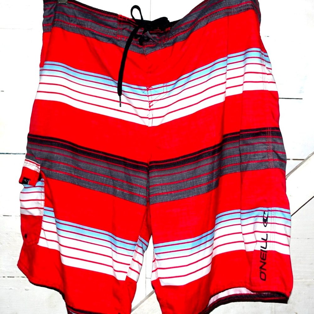 O'NEILL Striped Board Shorts 40